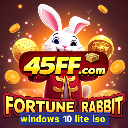 windows 10 lite iso